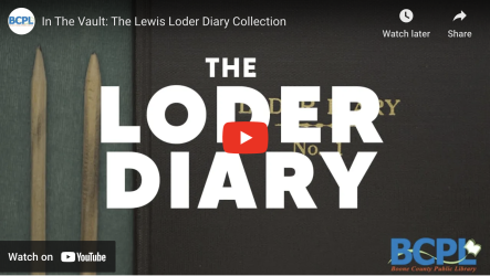 In The Vault: The Lewis Loder Diary Collection video thumbnail